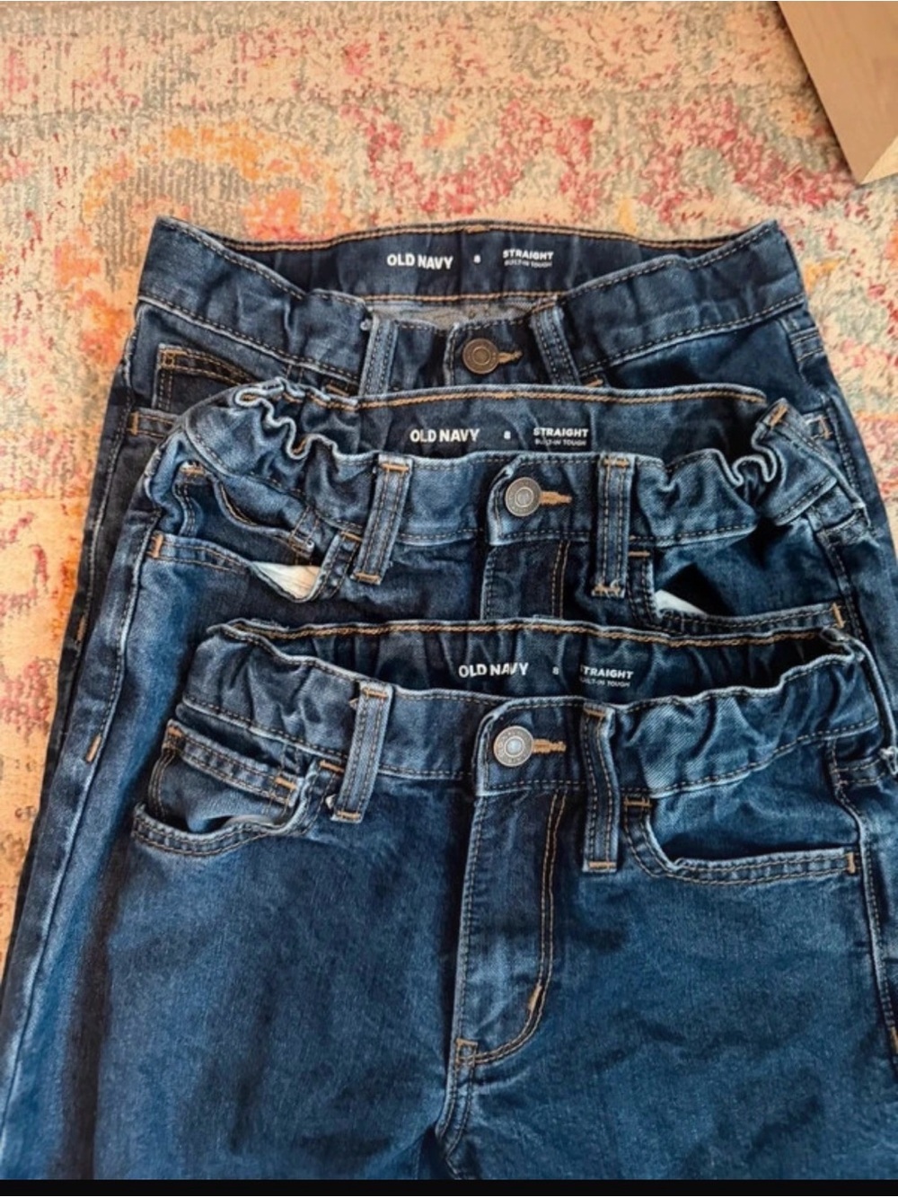 Lot of size 8 boys jeans OLD NAVY - Picture 2 of 5